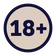 18+ age restriction